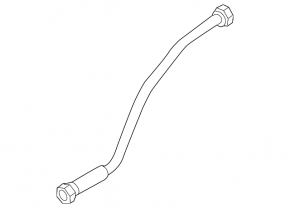 Cooling return pipe to radiator tank Audi Q5 8R 13-17 2.0T, hybrid