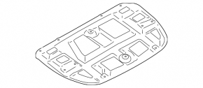 Subaru Outback 10-14 Hood Insulation