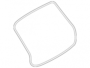 Rubber seal for the trunk door of the Infiniti QX50 19-25