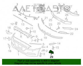 Parking sensors front bumper Hyundai Genesis 14-16