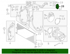 Kia Niro 23-26 PHEV Air Conditioning Heater Valve