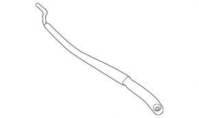 Left wiper arm Hyundai Santa FE 19-23 KOR