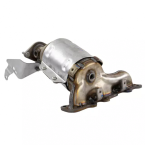 Lincoln MKX 16-18 3.7L Front Exhaust Manifold with Catalytic Converter