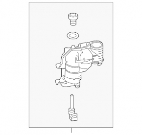 Land Rover Discovery 17-23 Coolant Expansion Tank