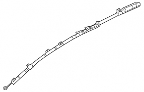 Airbag side curtain right Mazda CX-9 16-