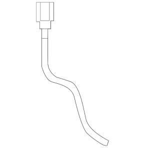 Exhaust Gas Temperature Sensor VW Passat b7 12-14 USA 2.0 TDI Front Particulate Filter