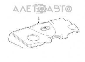 Toyota Rav4 Engine Cover 19-
