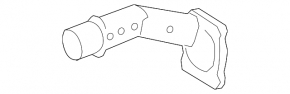 Thermostat housing Lexus RX450h 10-15