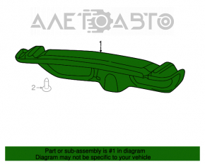 Trunk Lid Trim Chrysler 200 11-14