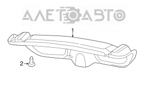 Trunk Lid Trim Chrysler 200 11-14
