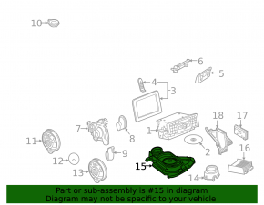Mercedes CLA 14-19 Subwoofer