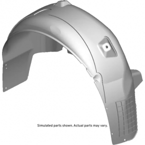 Rear left fender liner Chevrolet Volt 11-15 broken mount