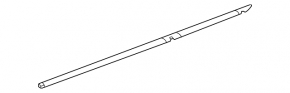 Door seal on the threshold left Chevrolet Malibu 13-15