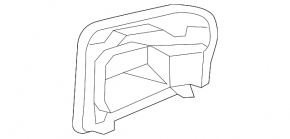 Front right door handle plug Toyota Camry v70 18-24