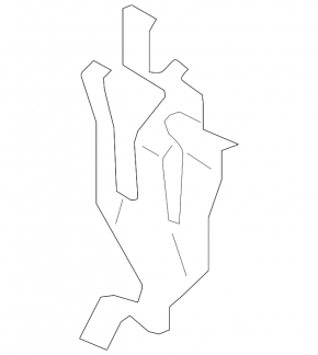 Front left brake shoe mounting bracket set Audi Q5 80A 18-24 type 1