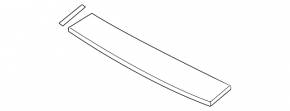 Front panoramic glass for Audi A5 F5 18-25 5D