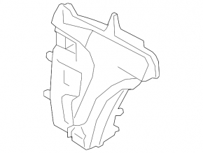Porsche Panamera 10-16 Headlight Washer Reservoir
