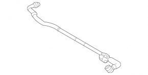 Cooling system hose for Mercedes W167 GLE 450 20-24