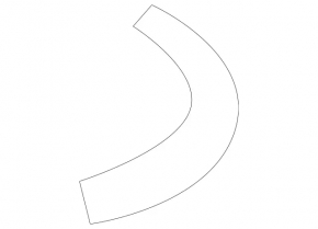 Roof lining plug G-class W463 G550 19-24 left