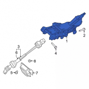 Steering column Ford Explorer 13-19