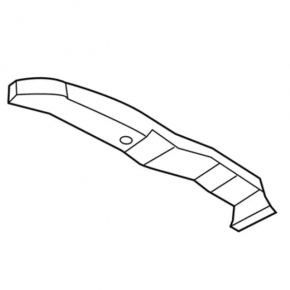 Wing seal door-wing right Ford Fusion mk5 13-20