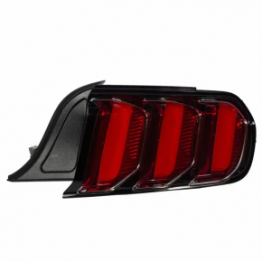 Right headlight for Ford Mustang mk6 15-23 with chrome strip