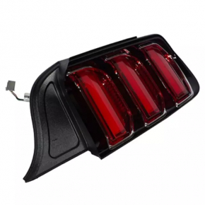 Right headlight for Ford Mustang mk6 15-23 with chrome strip