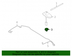Antenna Mazda CX-7 06-09