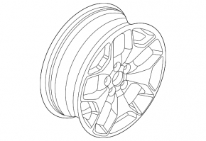 Wheel disk R17 Ford Bronco Sport 21-25 type 3