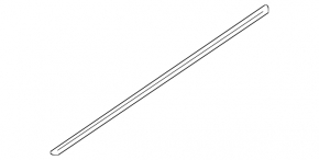 Lower rear left door trim for Mitsubishi Galant 2004-2005