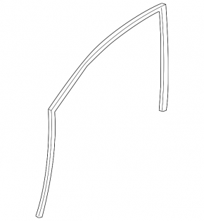 Glass seal front left Jaguar F-Pace X761 17-