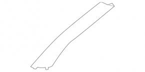 Mercedes W164 ML right front pillar trim, beige