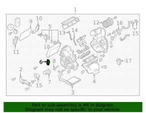 Heater resistor Infiniti QX50 19-25