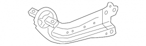 Rear right longitudinal arm Toyota Rav4 19-