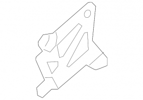 Bracket for the valve of the battery cooling system VVB Audi E-Tron 19-23