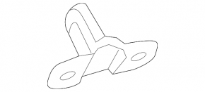 Toyota Prius 50 16-22 Trunk Door Lock Bracket
