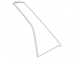Door trim side rear left rear Honda Civic XI FE/FL 22-26 5d