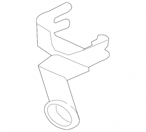 Bracket for the ambient air temperature sensor for the Audi Q3 8U 15-18