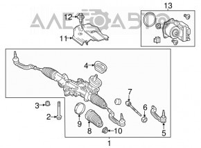 Electric Power Steering Mercedes CLA 14-19