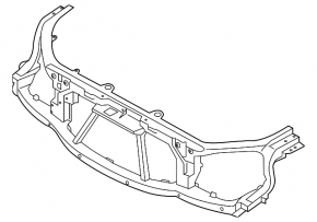 Land Rover Discovery 17-23 2.0, 3.0 radiator panel TV