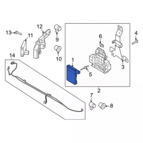 Radar cruise Ford Escape MK4 23-