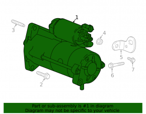Starter Chevrolet Malibu 16-25 1.5T