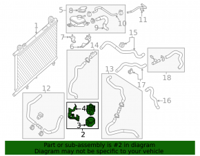 Nissan Pathfinder 13-15 hybrid inverter pump