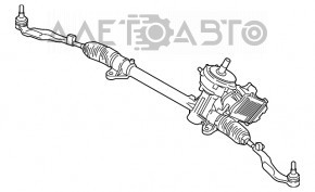 Steering rack Mini Cooper F56 3d 14- rust