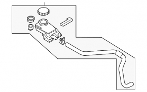 Nissan Leaf 11-14 Master Cylinder Reservoir