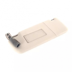 Left visor VW Passat b7 12-15 USA beige, without hook, for backlight, without plug
