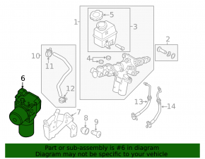 Brake booster brake booster Kia Optima 11-13 hybrid
