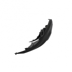 Rear bumper trim lower Jeep Cherokee KL 19-21 for 2 pipes, structure, for chrome tips, for towbar