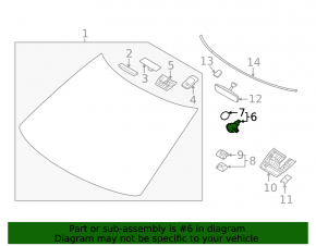 Rain sensor Kia EV6 22-24