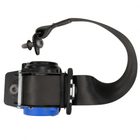 Lincoln MKZ 13-20 rear left seat belt, black, without SRS